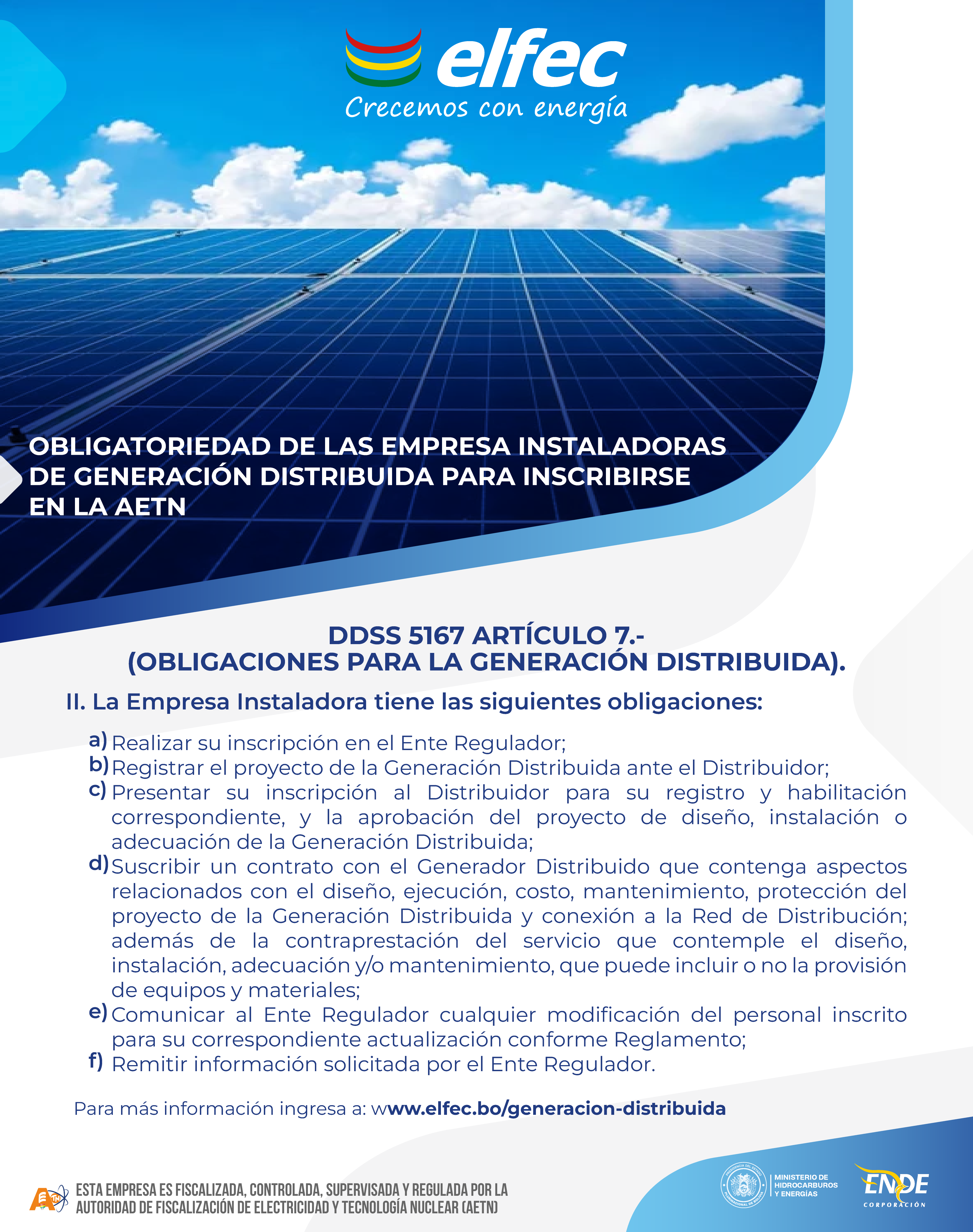 GDI OBLIGATORIEDAD DE LAS EMPRESAS INSTALADORAS
